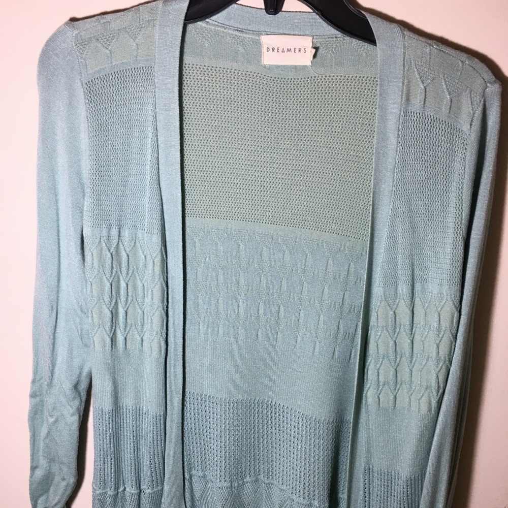 Blue Cardigan